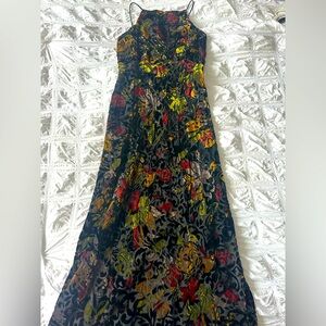 Elegant Multicolor Floral Women's Dress Lindissima boutique